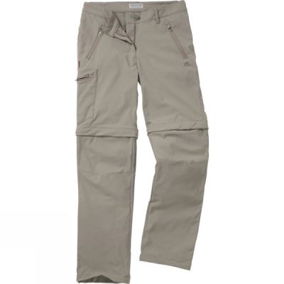 Pantalones Craghoppers NosiLife Pro Convertible Mujer - Kaki - Chile GCQ314590